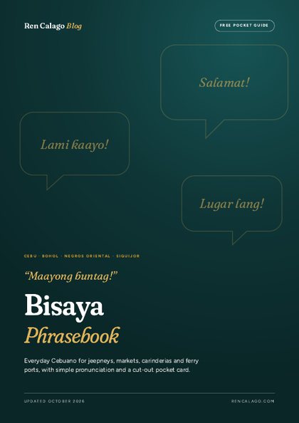 Cover of the Bisaya Phrasebook